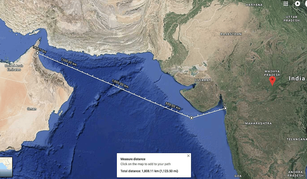 Underwater rail travel between UAE and Mumbai?