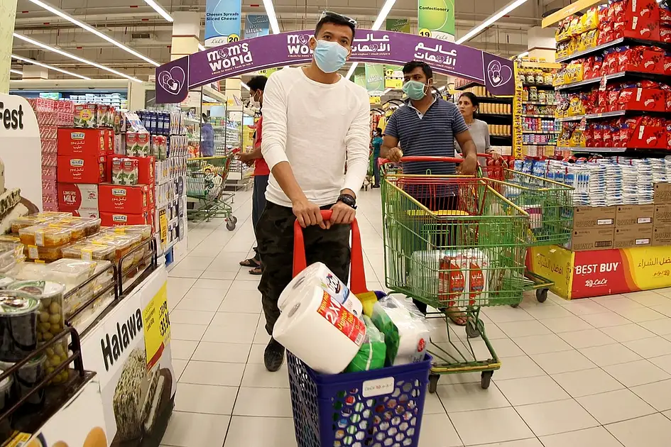 UAE retailers assure no food shortages, price changes amid airspace ...