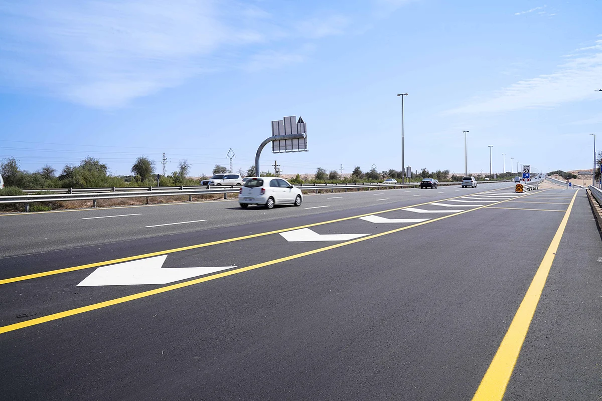 Dubai-Al Ain Road. Photo: Supplied