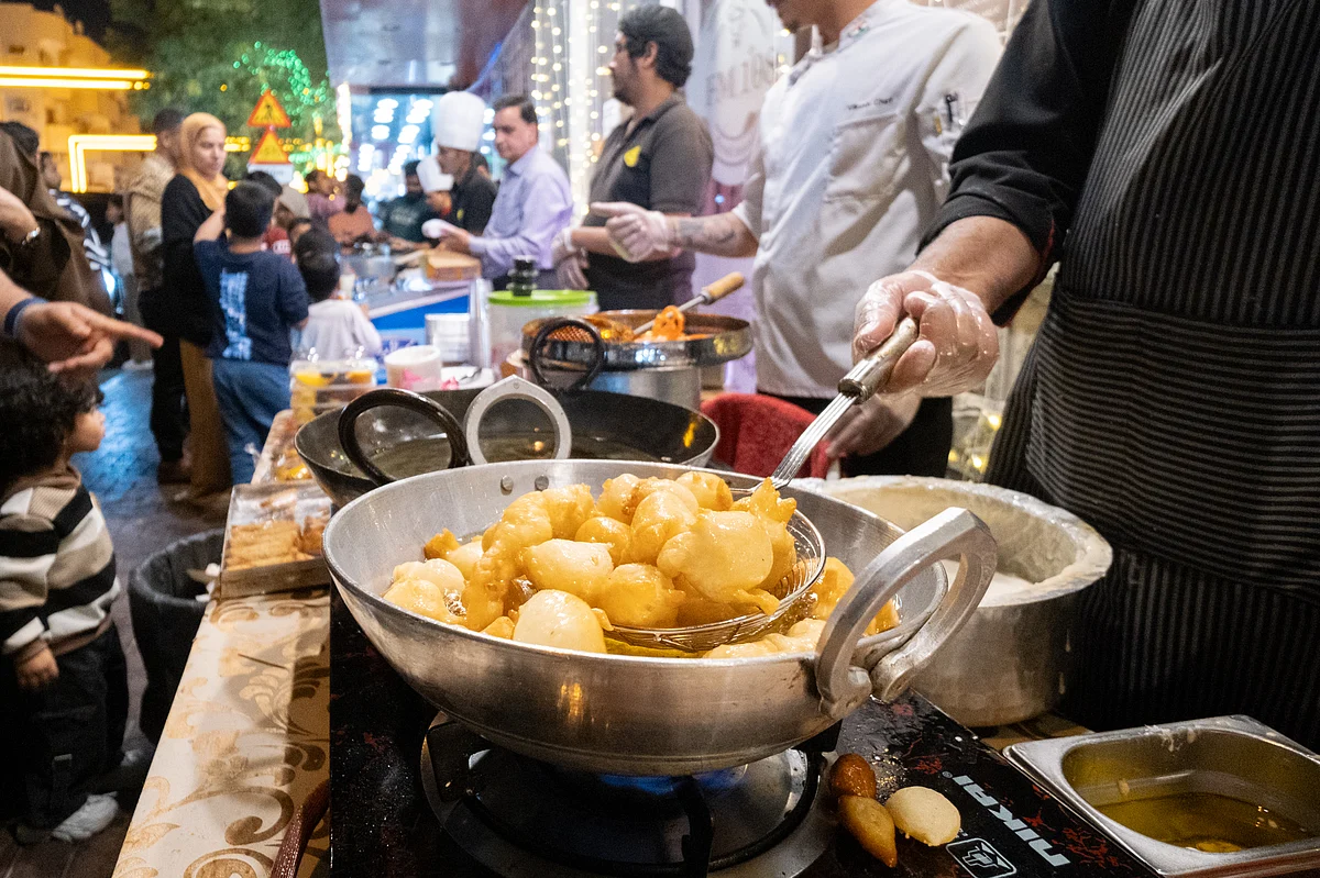 Kids selling homemade food items