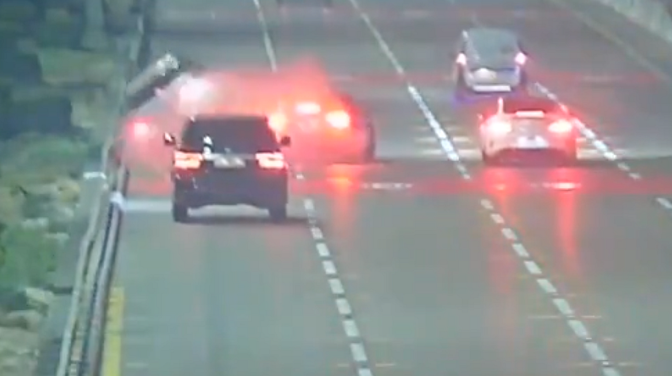 Watch: Abu Dhabi driver flips, crashes into barricade after reckless ...