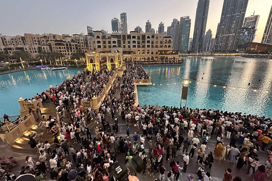 Dubai Fountain closes: Residents, tourists bid goodbye as iconic show pauses for renovation