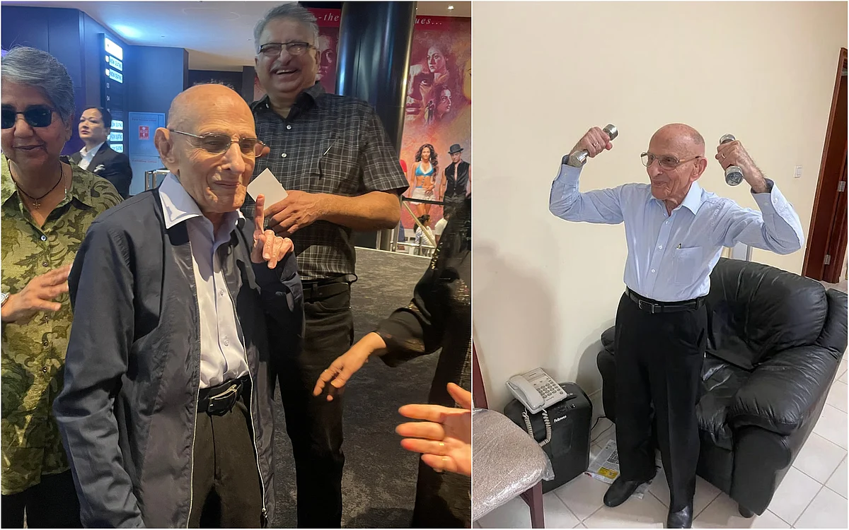 Dubai Marina resident Tehemten Homi Dhunjiboy Mehta. Photo: Mazhar Farooqui