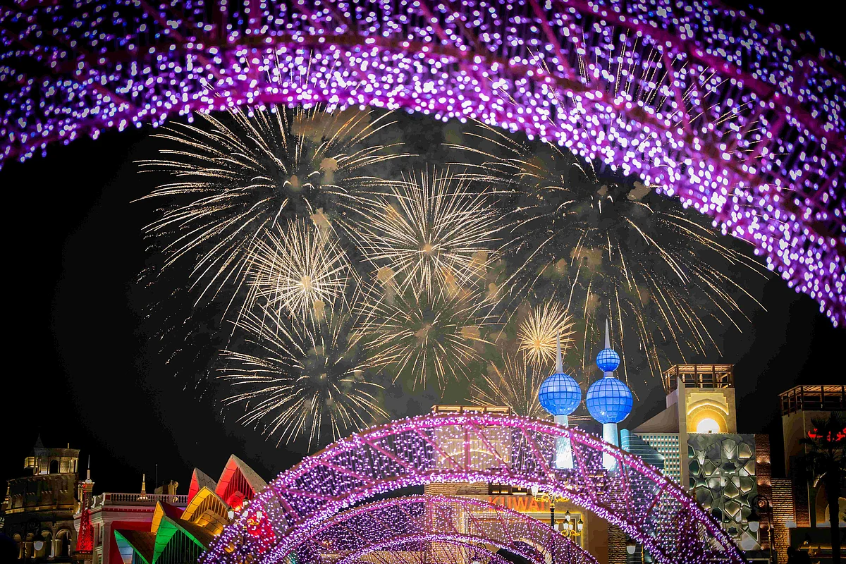 Global Village fireworks