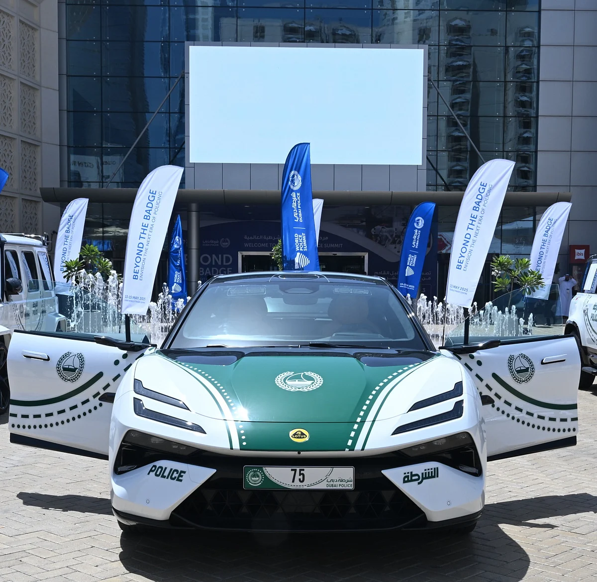 Look: Dubai Police add new luxury car to their patrol fleet