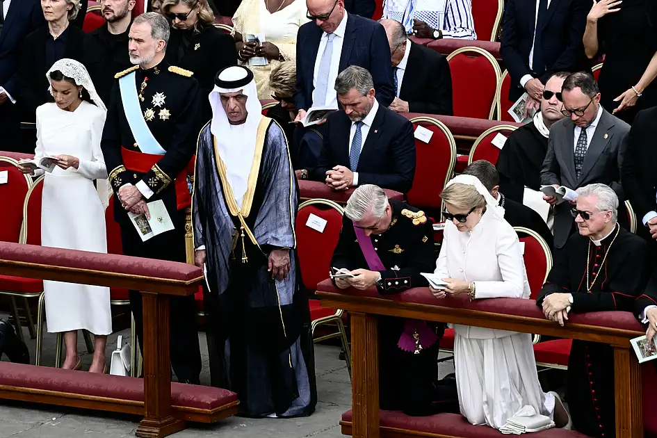Pope Leo XIV's inaugural mass: Ras Al Khaimah Ruler attends ceremony ...