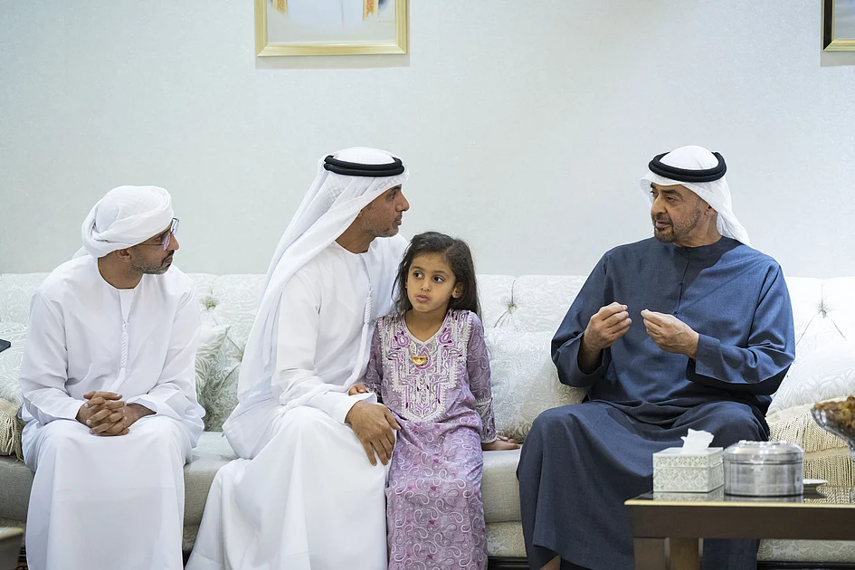 Ali Rashed Musabbeh Rashed UAE President offers condolences on passing of Ali Musabbeh Al Shamsi ...