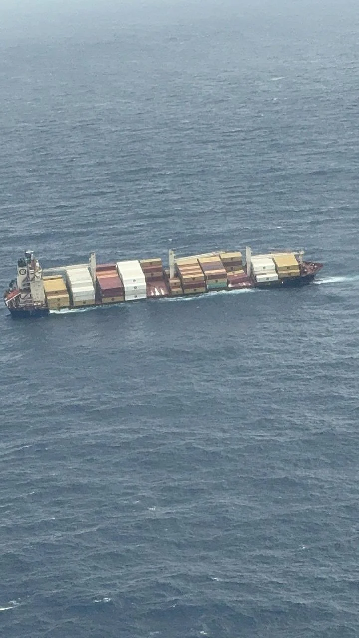 Container Freighter Spill Video: Kerala on high alert after vessel with hazardous cargo sinks off ...