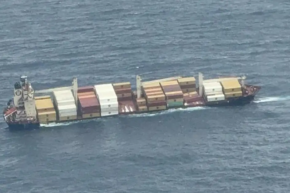 Container Freighter Spill Video: Kerala on high alert after vessel with hazardous cargo sinks off ...