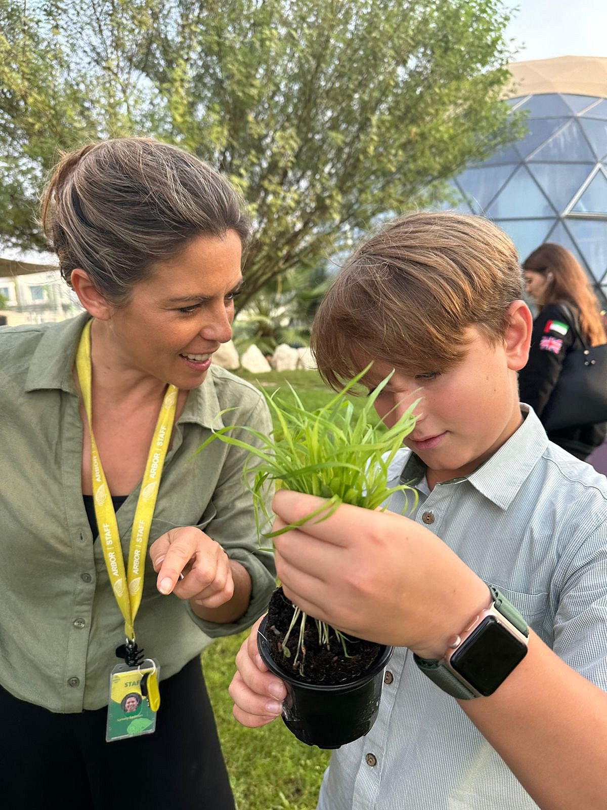 Arbor School's Living Campus features biodomes, regenerative gardens, and native habitat areas. Photo: Supplied