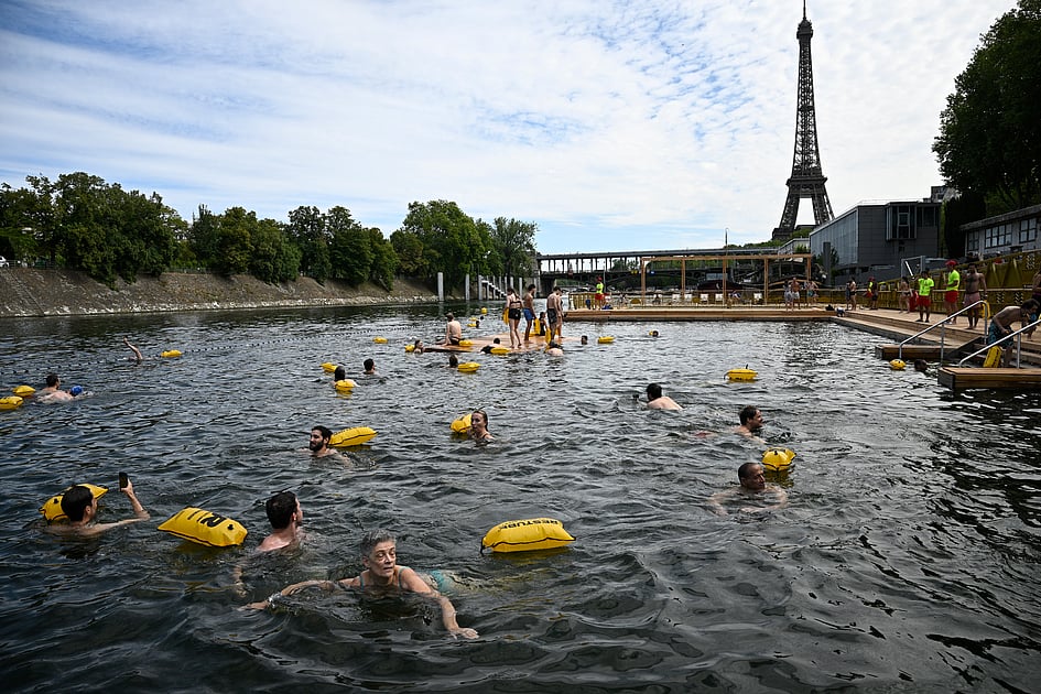 Blick: Jahrhundertelanges Verbot des Schwimmens im Pariser Fluss ...
