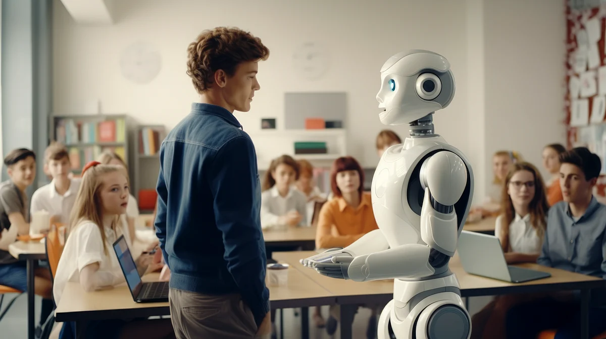 AI isn t the enemy How Gen Z - Robot Working As Teacher Instead Humans 