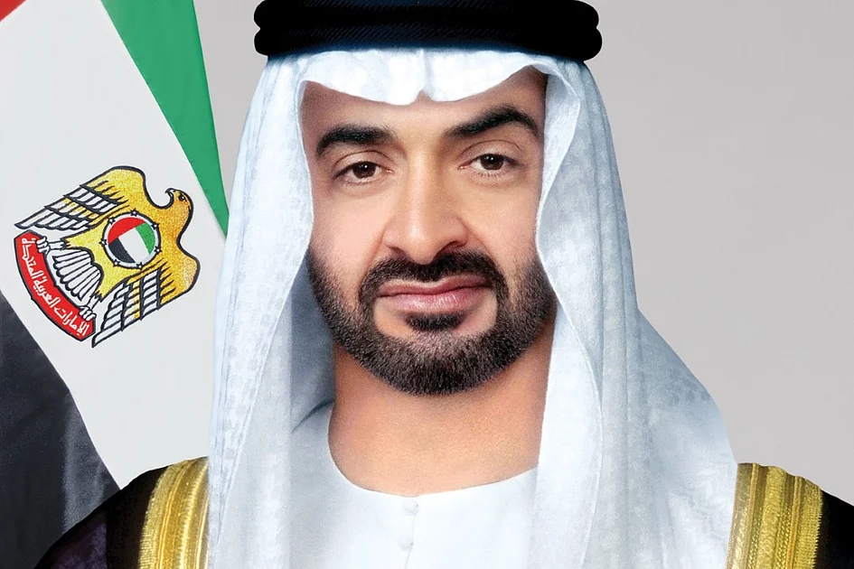 Der Präsident der VAE, Scheich Mohamed, beginnt seinen Staatsbesuch in der ...