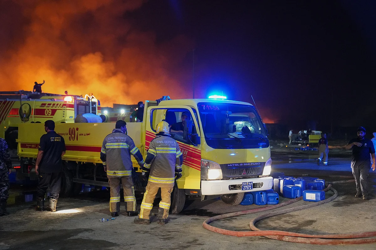UAE: Massive fire at Ras Al Khaimah factory brought under control after five hours