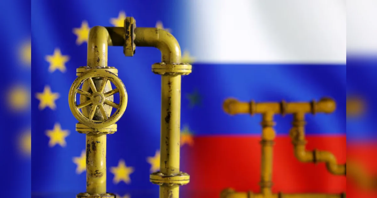 Indien reagiert auf die EU-Sanktionen gegen Russland, die auch die ...