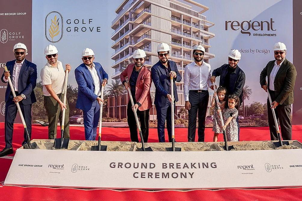Regent Developments breaks ground on Golf Grove as 80% of apartments are sold in record time