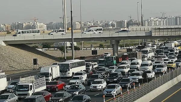 Traffic alert: Accident on Rabat Street coming from Sheikh Zayed Road ...