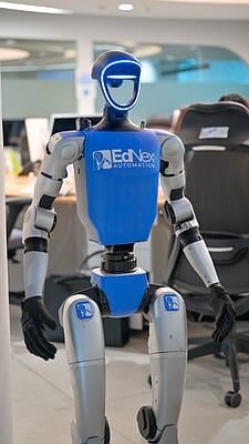 Video: Meet viral robot that greeted Dubai Ruler, crossed road; cost, features revealed