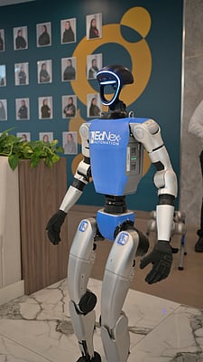 Video: Meet viral robot that greeted Dubai Ruler, crossed road; cost, features revealed