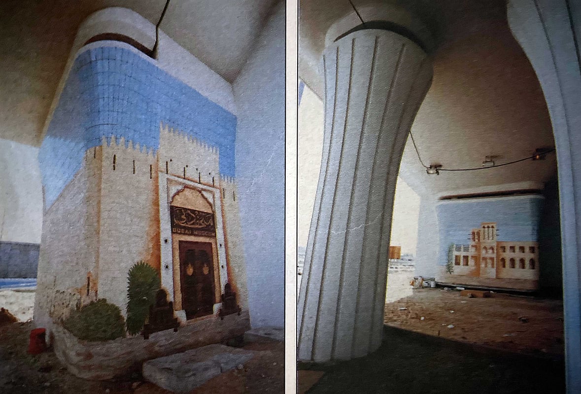 1996 - Murals were installed at all four underpasses when they first opened to the public. Photo: KT File