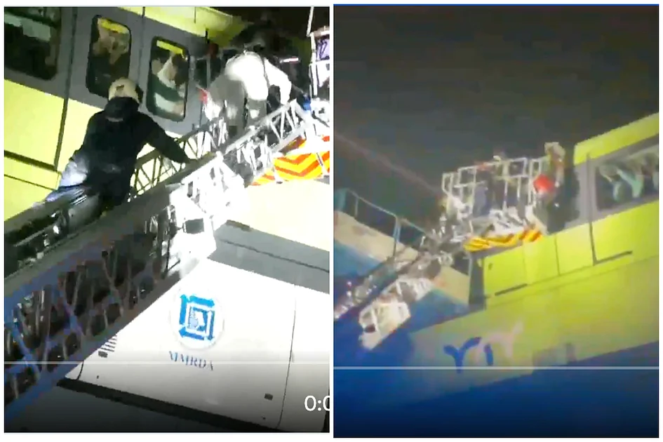 Mumbai monorail horror: 582 panicked passengers rescued through broken ...
