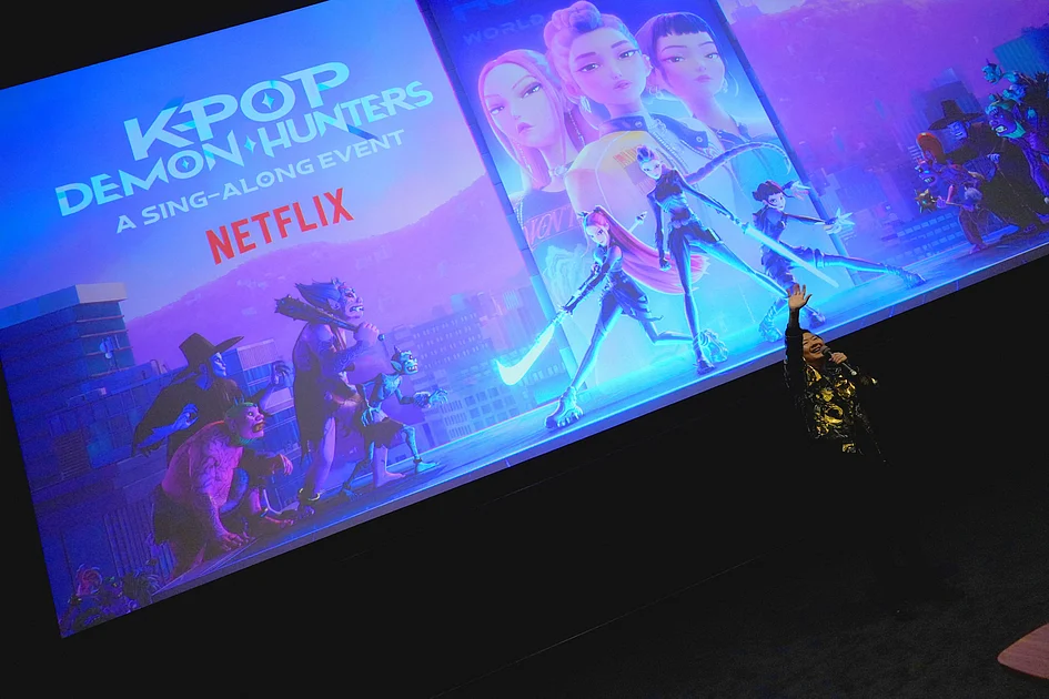 Der Film „KPop Demon Hunters“ behauptet sich an der Spitze der Musik- und ...