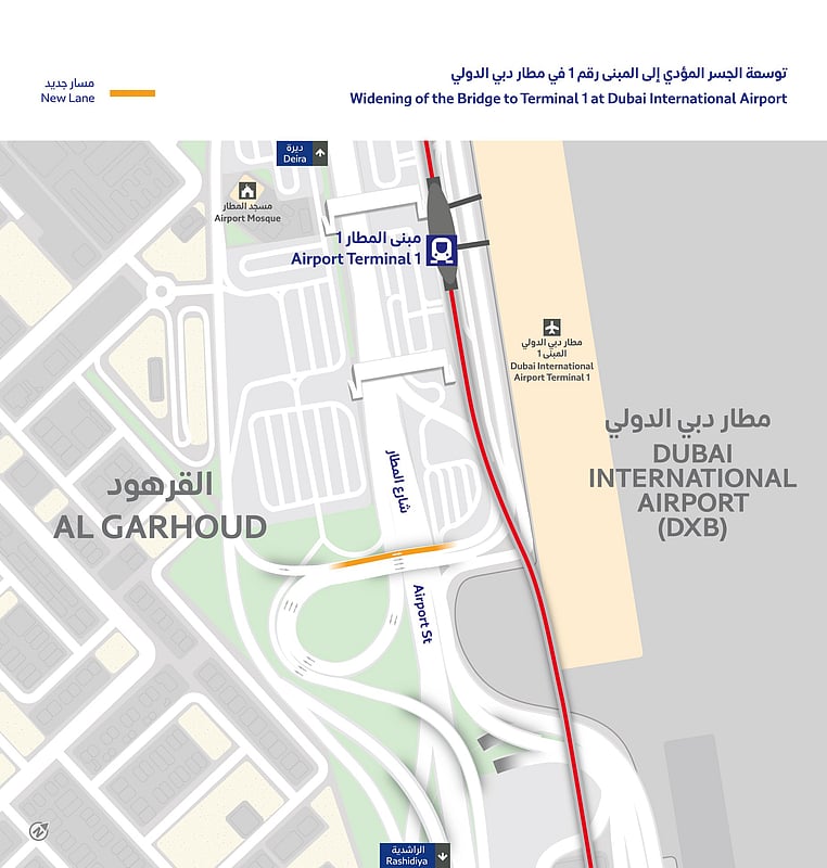 Dubai's RTA announces new project to reduce traffic towards airport
