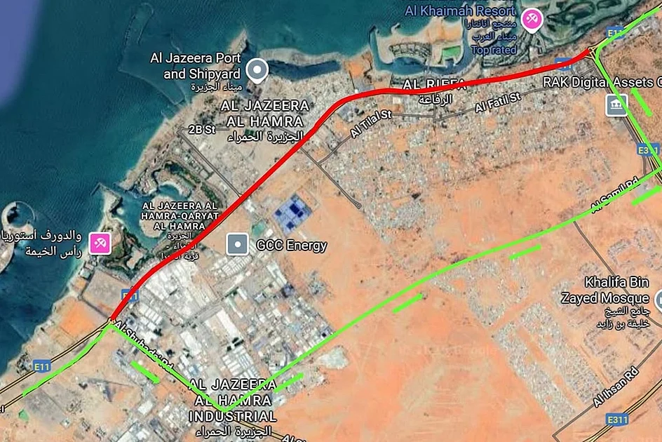 UAE: Road closure from Sept 1 as major RAK highway to be developed ...