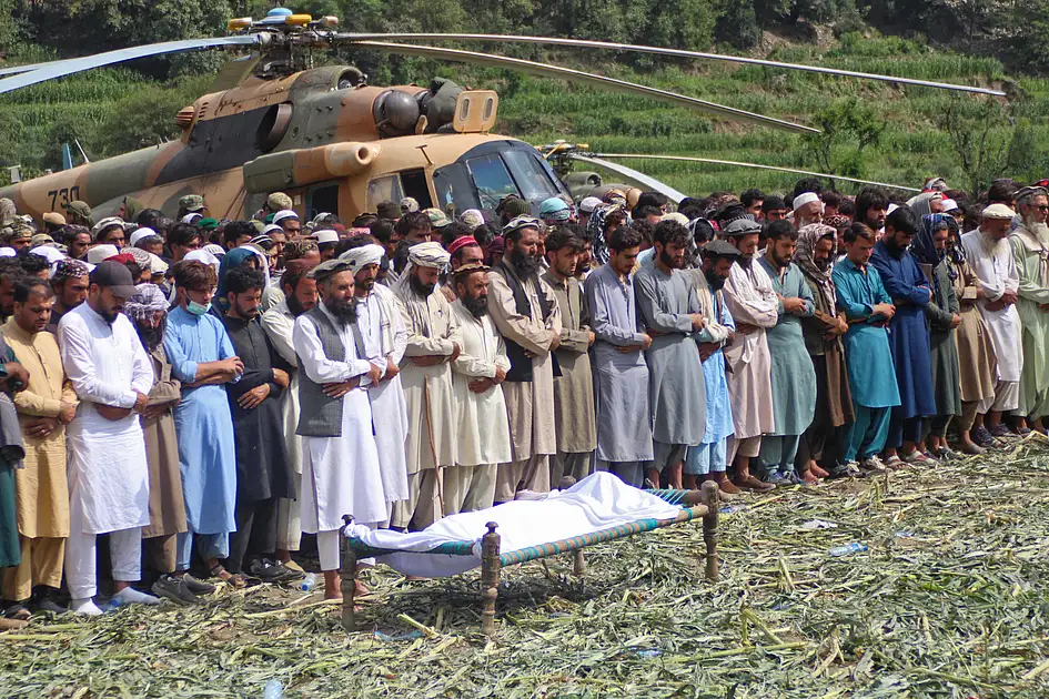 Zweites Erdbeben der Stärke 6,2 erschüttert Afghanistan innerhalb eines ...