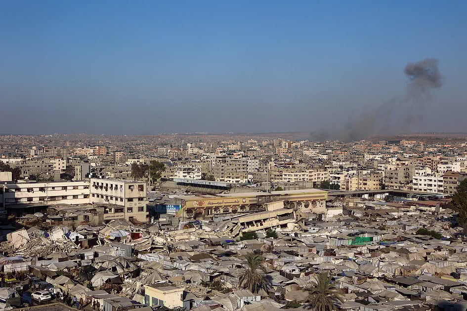 Watch: Israeli strike destroys high rise building in Gaza City