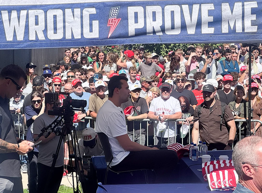 Graphic Videos Of Charlie Kirk s Shooting Go Viral Amass Millions Of Graphic videos of charlie kirk s shooting go viral amass millions of