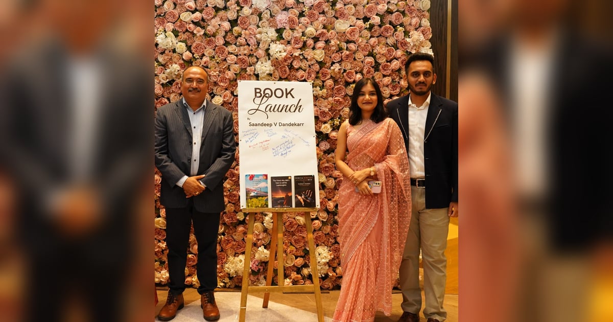 The Corporate Monk returns: Sandeep V Dandekar launches his audiobooks in the UAE