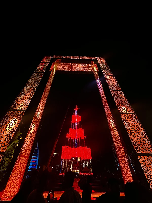 Photo:&nbsp;IB Block Durga Puja