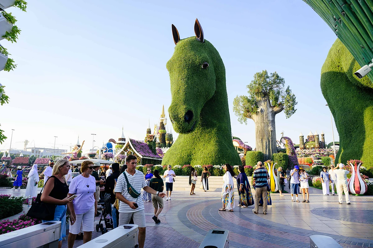 First look at Dubai Miracle Garden 2025: 150 million flowers bloom as tunes ring out