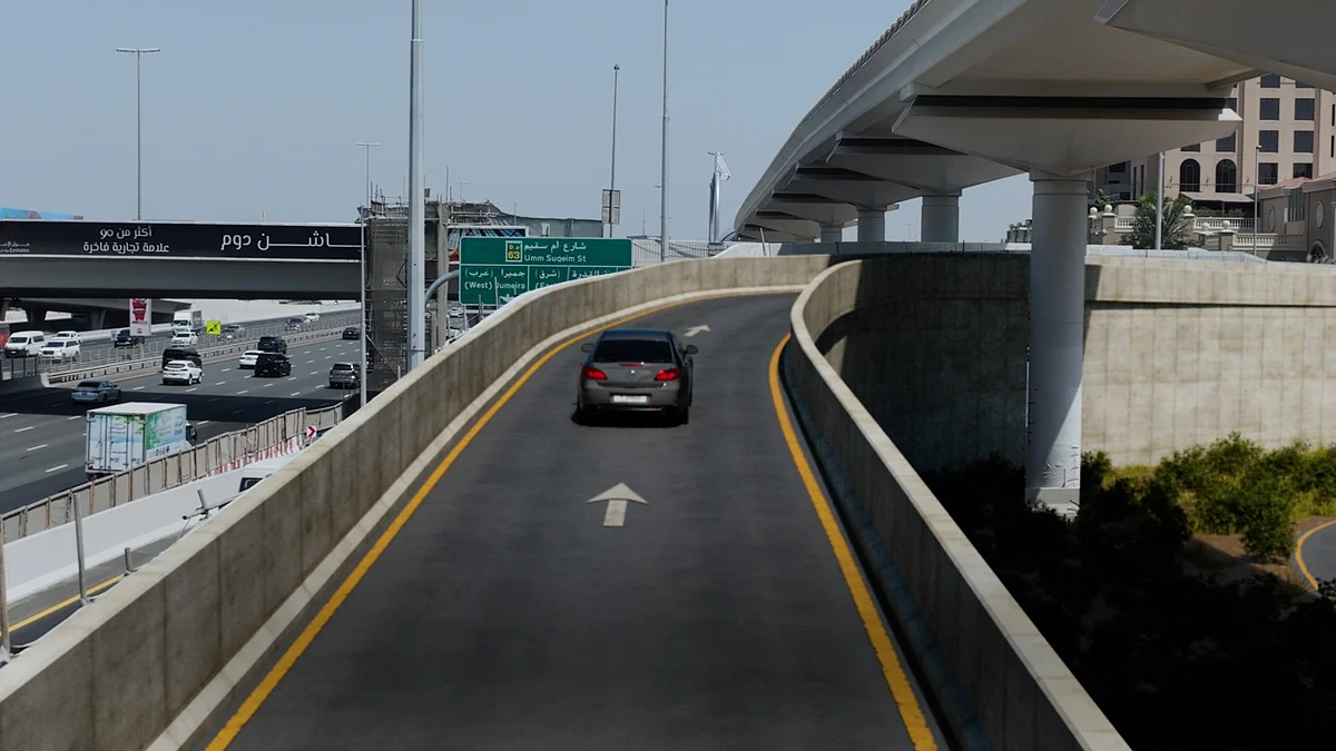 New Dubai bridge cuts travel time to Mall of the Emirates from 10 minutes to 1