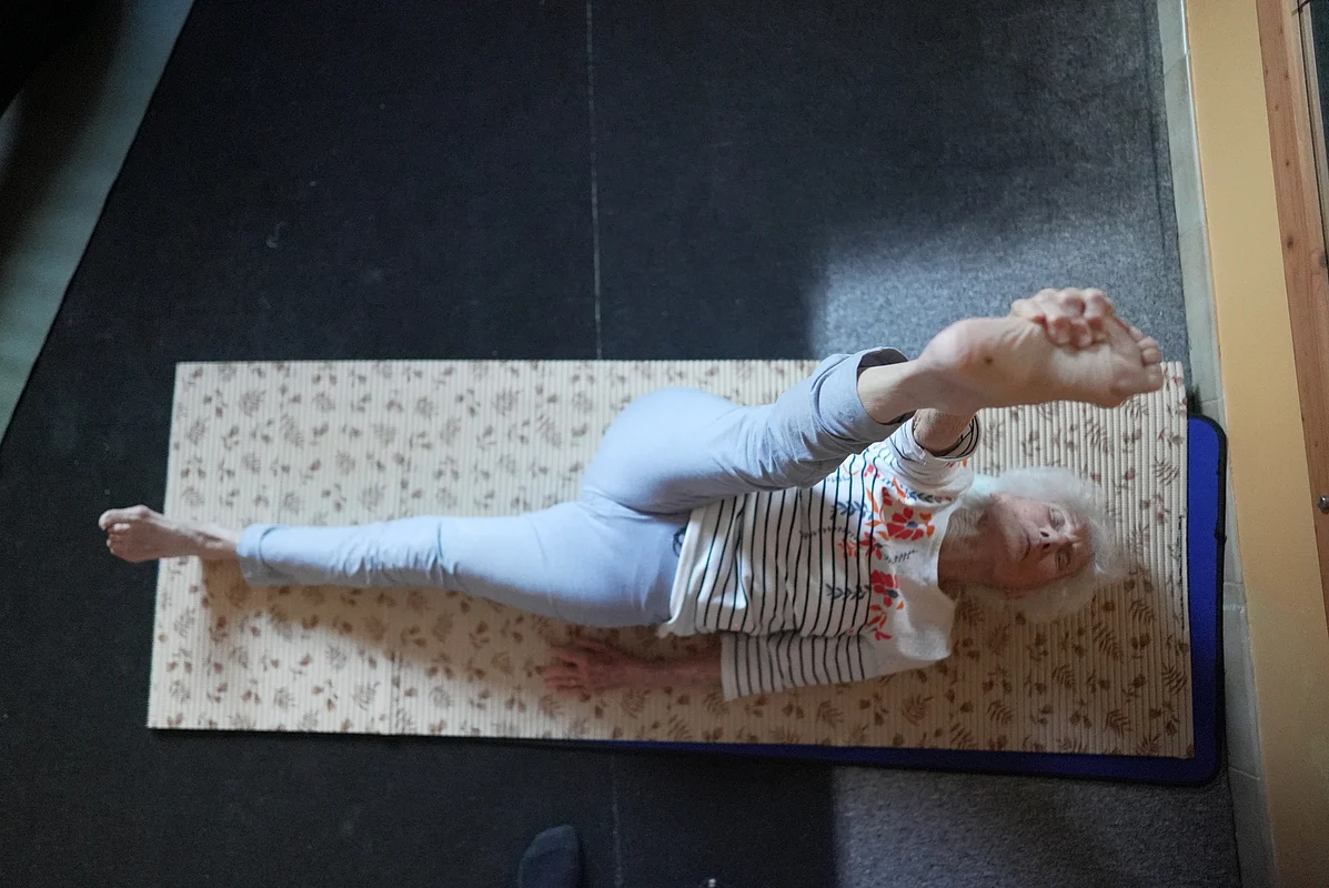 A 102-year-old yoga teacher’s simple approach to ageing well
