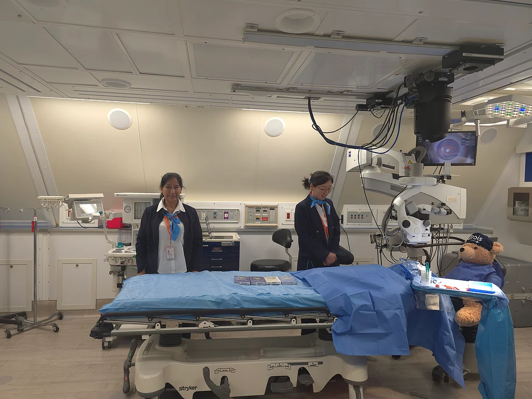 'Flying eye hospital' lands in Dubai: How 1973 plane turned into medical training facility