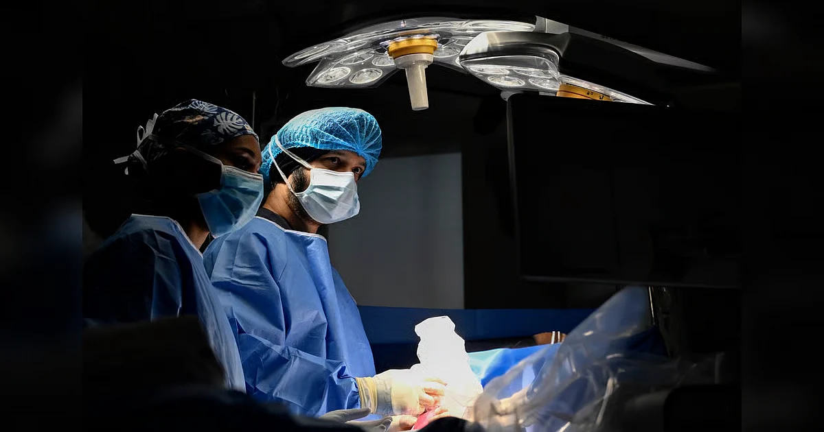 Dubai patient regains ability to smile with jaw implant after battle with ...