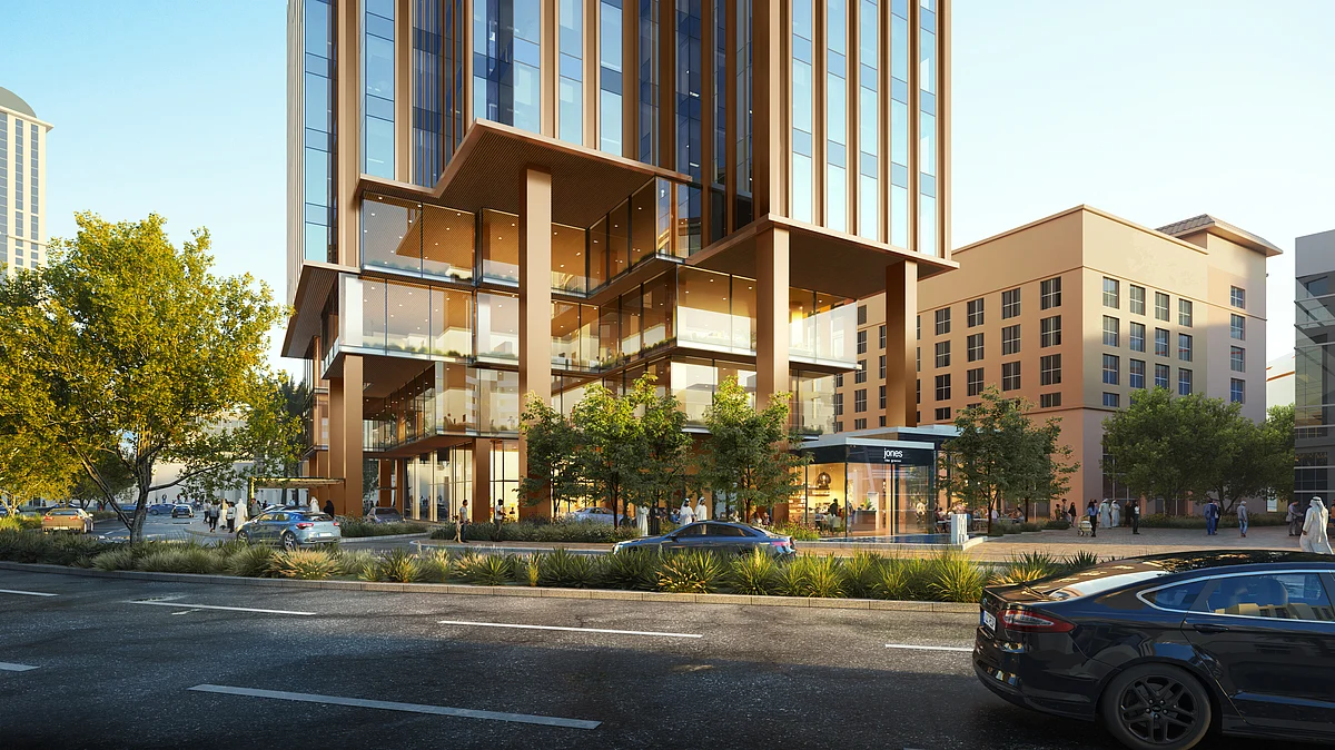 LEED platinum-certified office building