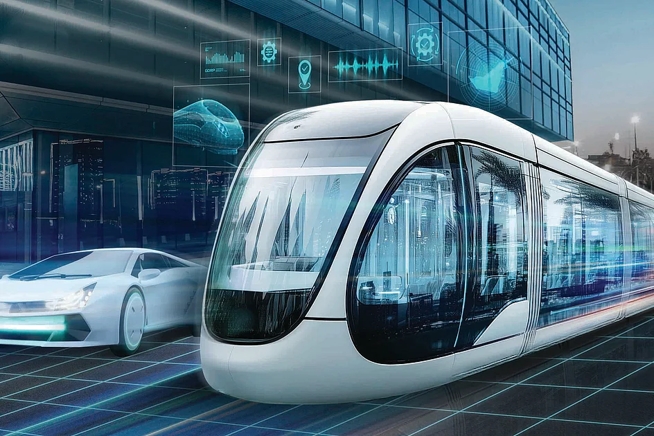 Dubai's new trackless tram to be connected to Metro, will ease road ...