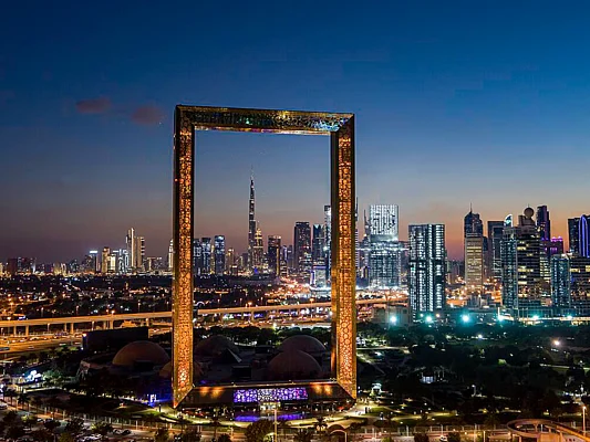 Look: New Dubai landmark launches over water, Sheikh Mohammed announces