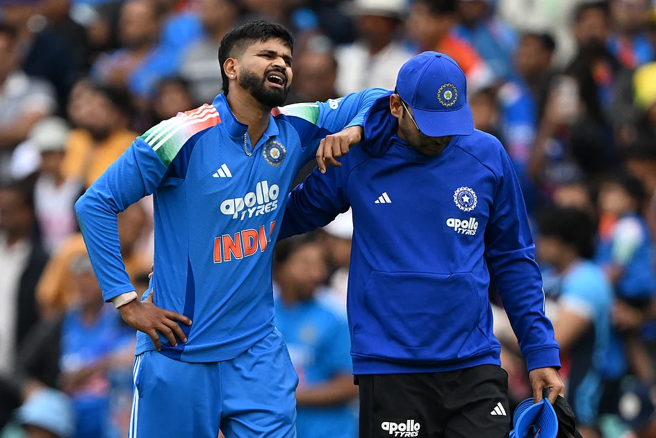 India's Shreyas Iyer taken to Sydney hospital after fielding injury