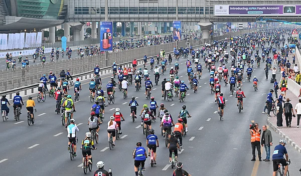 Dubai Ride 2025: Thousands take part as Sheikh Zayed Road turns into giant cycling track