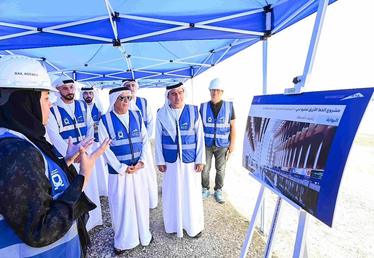 Dubai Metro Blue Line reaches 10% completion in just five months