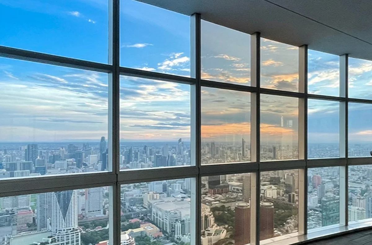 View of Bangkok from Baiyoke Tower II