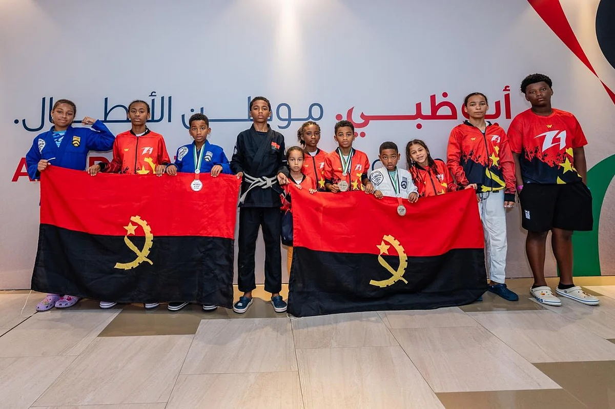 Abu Dhabi: Eleven children from one Angolan family shine at Jiu-Jitsu Championship