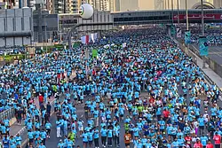 Photos: Dubai Run 2025 turns Sheikh Zayed Road into sea of blue