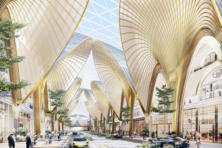 Dubai Square Mall to open in three years with EV electric vehicle ...