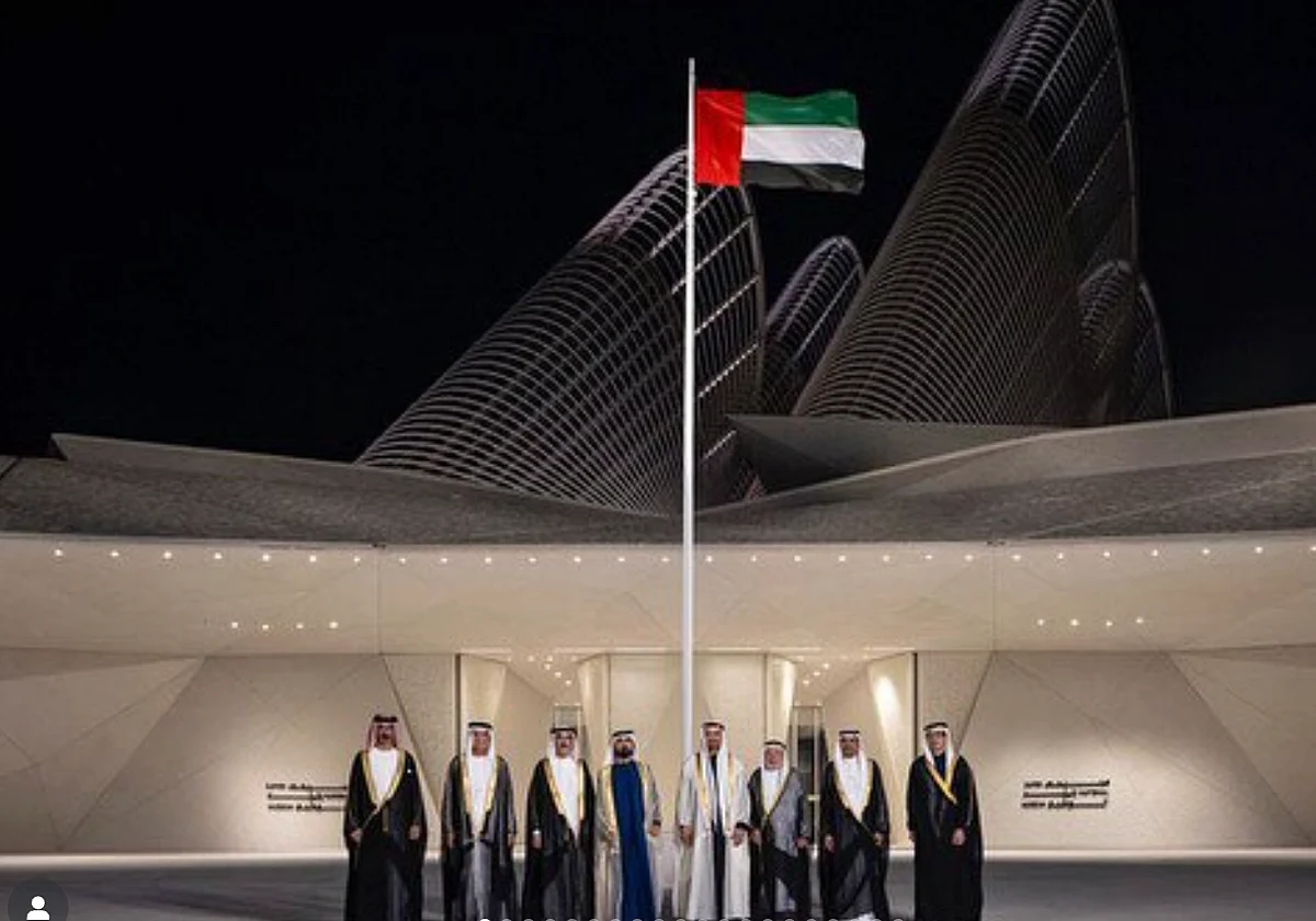 Look: UAE Rulers watch rare clips at Eid Al Etihad ceremony at new ...
