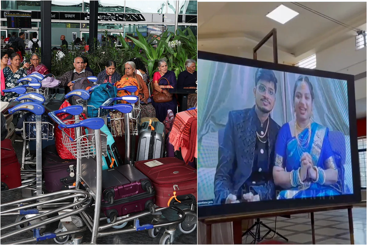 IndiGo's flight chaos forces couple to attend own wedding reception virtually